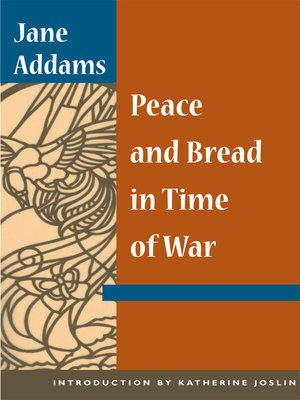 cover image of Peace and Bread in Time of War